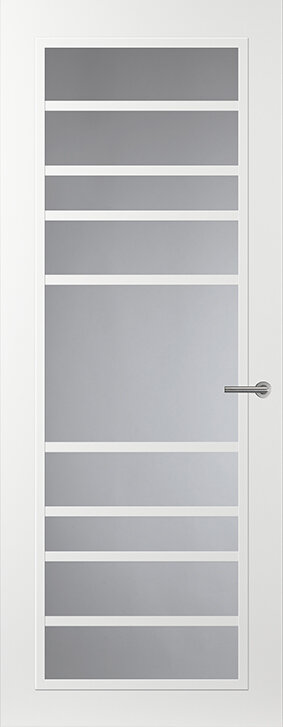 Binnendeur met glas FR518 | Front