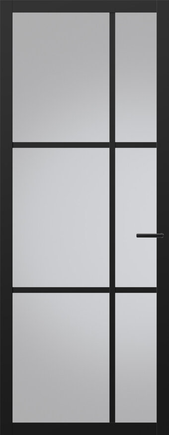 Binnendeur met glas NDB906 | Nova